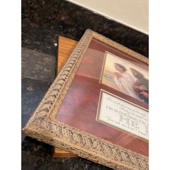 Framed Eugene burnard Peter and John “running to tombs” - Picture 9 of 9